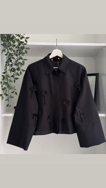 Pinterest Tasarım Gömlek siyah - standart