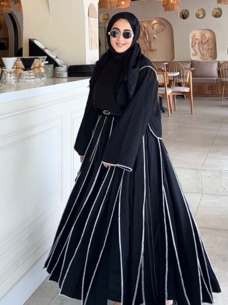 Alora Etekli Takım siyah - standart