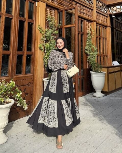 Liva Etekli Takım siyah - 1