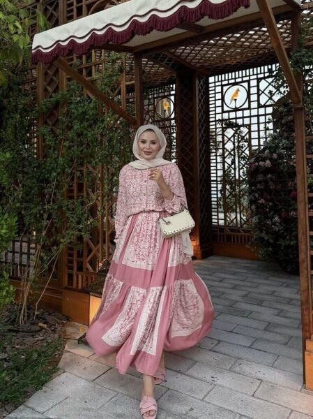 Liva Etekli Takım şeker pembe - 2