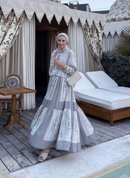 Liva Etekli Takım gri - 1