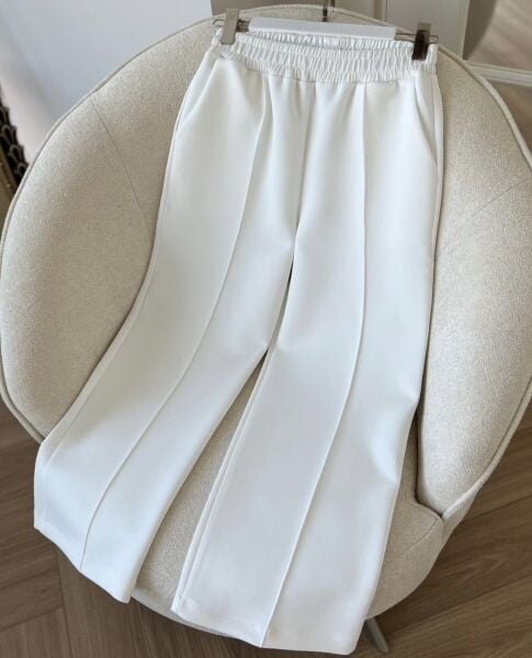 Çımalı Scuba Pantolon beyaz - 2