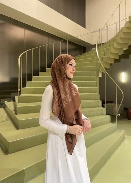 Halka Desen Şal tarçın