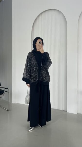 Diva Payet Takım siyah - 3 (50-52-54)