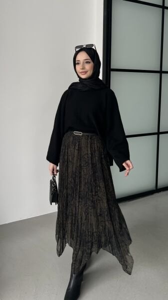 Asimetrik Etek haki - standart